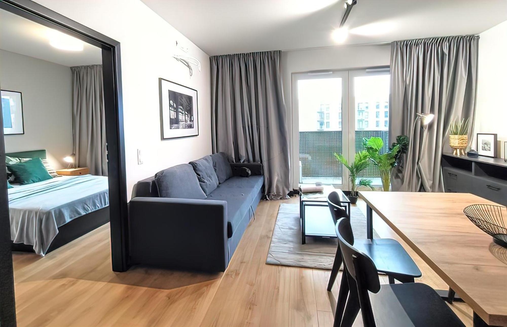 Apartament Fuzja Z Klimatyzacja - Bliskosc Piotrkowskiej W Sercu Lodzi